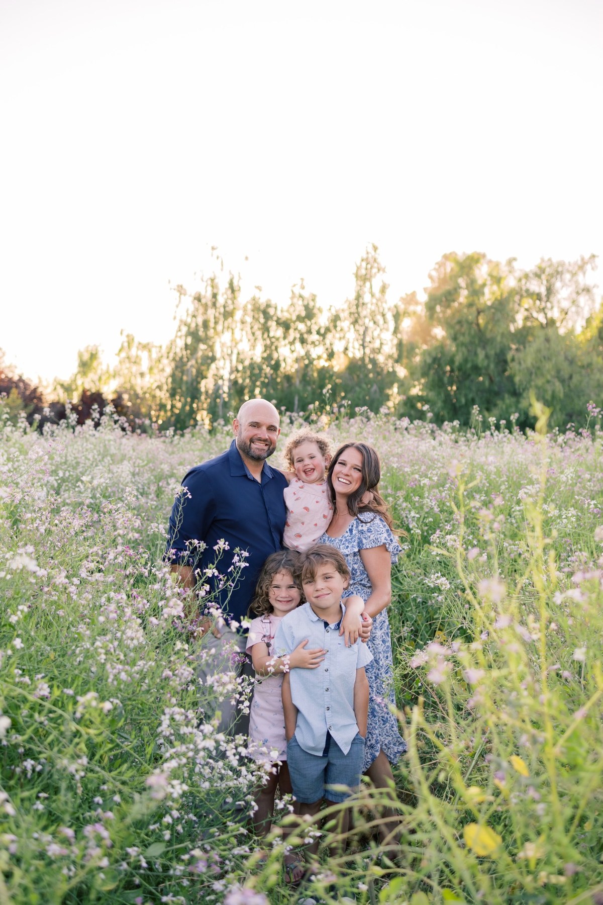 Greg and Julia Hinton with their children